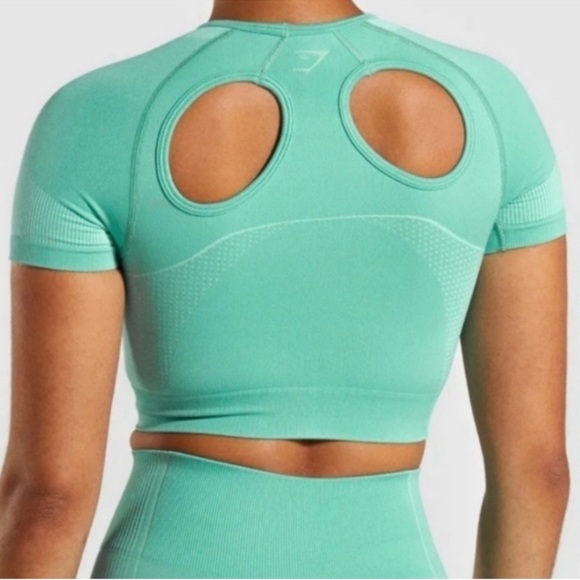 Gymshark Tops - Gymshark Ultra Seamless Cutout Crop Top